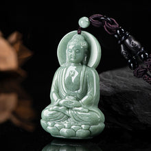Natural Jade Pendant Guanyin Jadeite Pendant