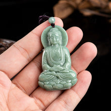Natural Jade Pendant Guanyin Jadeite Pendant