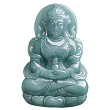 Natural Jade Pendant Guanyin Jadeite Pendant
