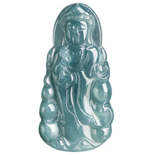 Natural Jade Pendant Guanyin Jadeite Pendant
