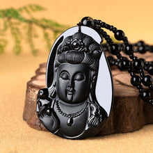 Natural Jade Pendant Guanyin Jadeite Pendant