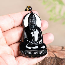 Natural Jade Pendant Guanyin Jadeite Pendant