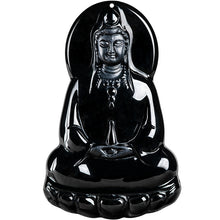 Natural Jade Pendant Guanyin Jadeite Pendant