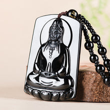 Natural Jade Pendant Guanyin Jadeite Pendant