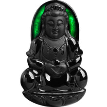 Natural Jade Pendant Guanyin Jadeite Pendant