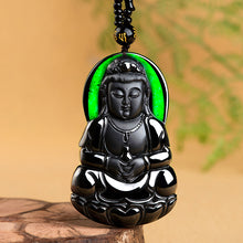 Natural Jade Pendant Guanyin Jadeite Pendant
