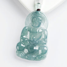 Natural Jade Pendant Guanyin Jadeite Pendant