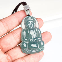 Natural Jade Pendant Guanyin Jadeite Pendant