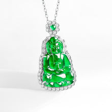 Natural Jade Pendant Guanyin Jadeite Pendant