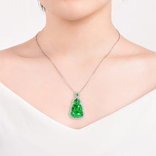 Natural Jade Pendant Guanyin Jadeite Pendant