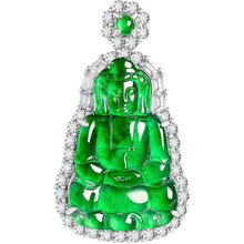 Natural Jade Pendant Guanyin Jadeite Pendant