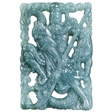 Natural Jade Pendant Guanyu Jadeite Pendant