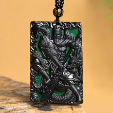 Natural Jade Pendant Guanyu Jadeite Pendant