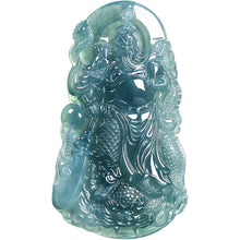 Natural Jade Pendant Guanyu Jadeite Pendant