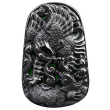 Natural Jade Pendant Hawk Jadeite Pendant