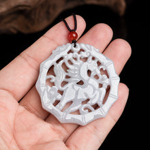 Natural Jade Pendant Horse Jadeite Pendant