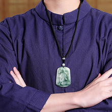 Natural Jade Pendant Horse Jadeite Pendant