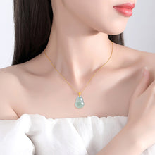 Natural Jade Pendant Hulu Jadeite Pendant