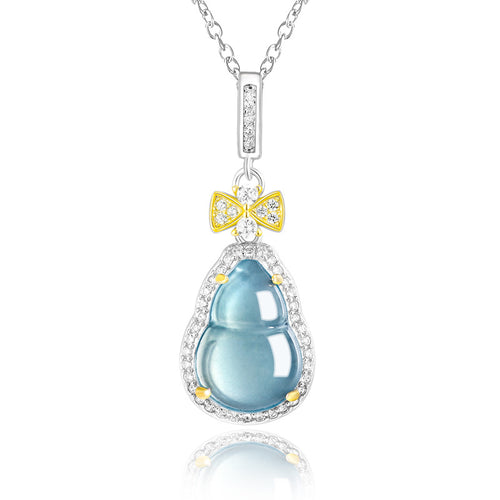 Natural Jade Pendant Hulu Jadeite Pendant