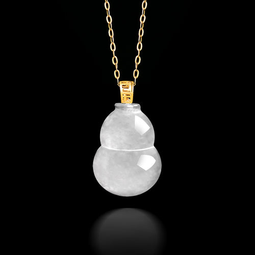 Natural Jade Pendant Hulu Jadeite Pendant