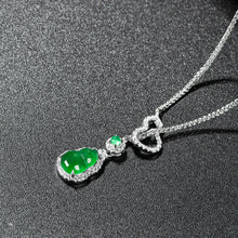 Natural Jade Pendant Hulu Jadeite Pendant