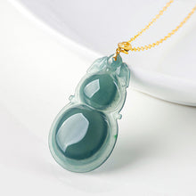 Natural Jade Pendant Hulu Jadeite Pendant