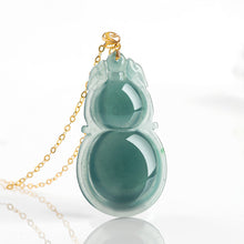 Natural Jade Pendant Hulu Jadeite Pendant