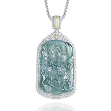 Natural Jade Pendant Jadeite Dragon Pendant
