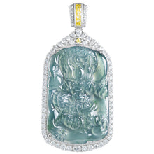 Natural Jade Pendant Jadeite Dragon Pendant
