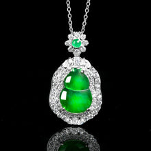 Natural Jade Pendant Jadeite Hulu Pendant