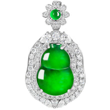 Natural Jade Pendant Jadeite Hulu Pendant