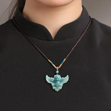 Natural Jade Pendant Knpeng Bird Jadeite Pendant