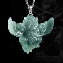 Natural Jade Pendant Kunpeng Bird Jadeite Pendant