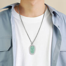 Natural Jade Pendant Leaf Jadeite Pendant