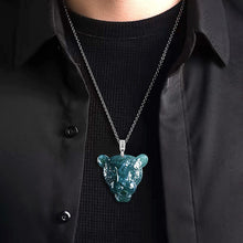 Natural Jade Pendant Leopard Jadeite Pendant