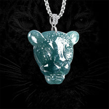 Natural Jade Pendant Leopard Jadeite Pendant