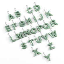 Natural Jade Pendant Letter Jadeite Pendant