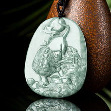 Natural Jade Pendant Lion Jadeite Pendant