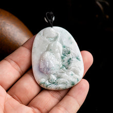 Natural Jade Pendant Lion Jadeite Pendant