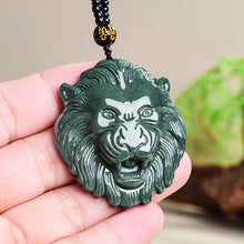 Natural Jade Pendant Lion Jadeite Pendant