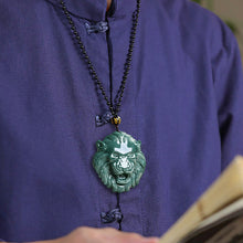 Natural Jade Pendant Lion Jadeite Pendant