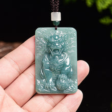 Natural Jade Pendant Lion Jadeite Pendant