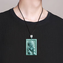 Natural Jade Pendant Lion Jadeite Pendant