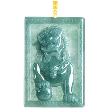 Natural Jade Pendant Lion Jadeite Pendant