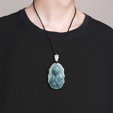 Natural Jade Pendant Mary Jadeite Pendant