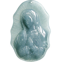 Natural Jade Pendant Mary Jadeite Pendant