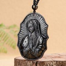 Natural Jade Pendant Mary Jadeite Pendant