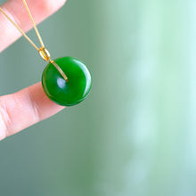Natural Jade Pendant Nephrite Gold Pendant