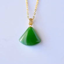 Natural Jade Pendant Nephrite Gold Pendant