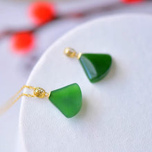 Natural Jade Pendant Nephrite Gold Pendant